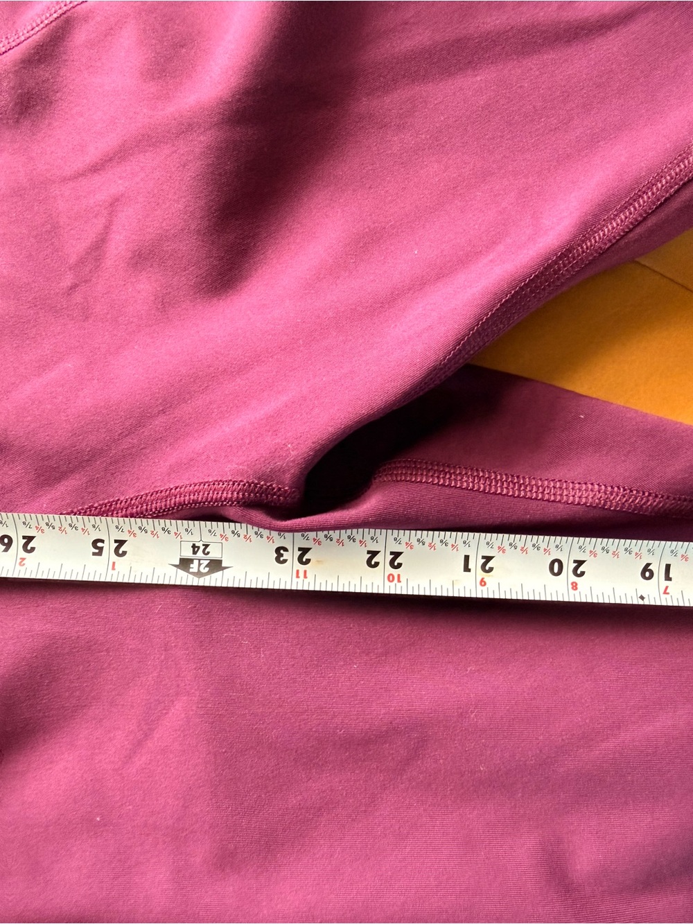 Girlfriend Collective Purple Compression Pocket Leggings - Picture 6 of 6